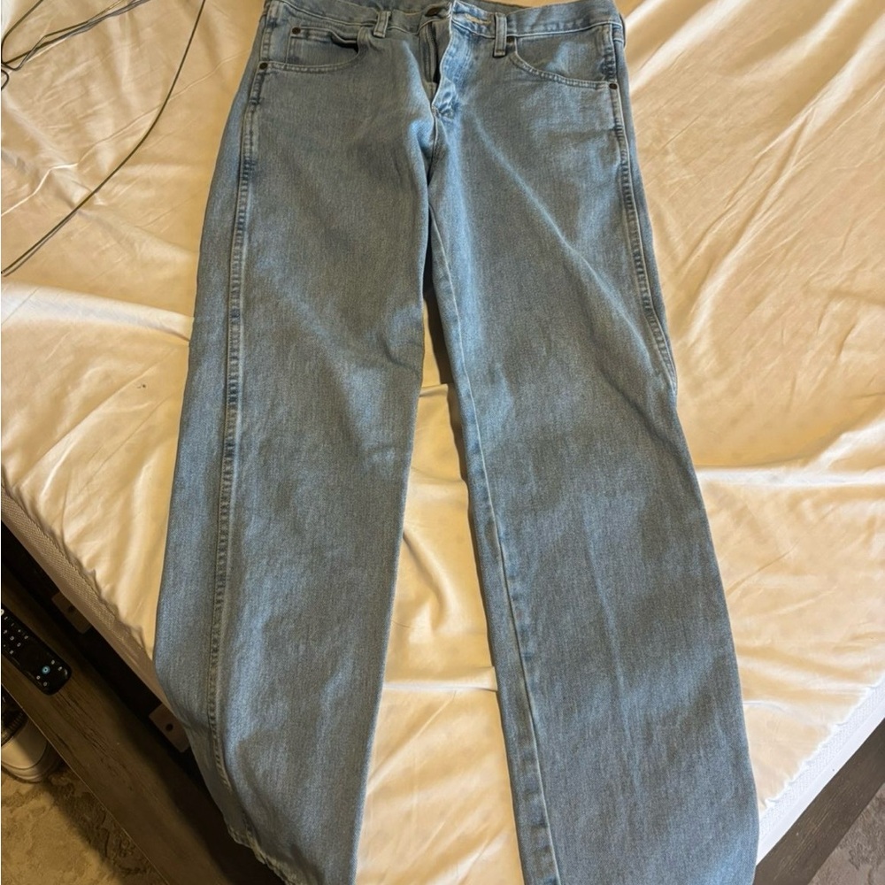 Wrangler Light Blue Men's Bootcut Jeans